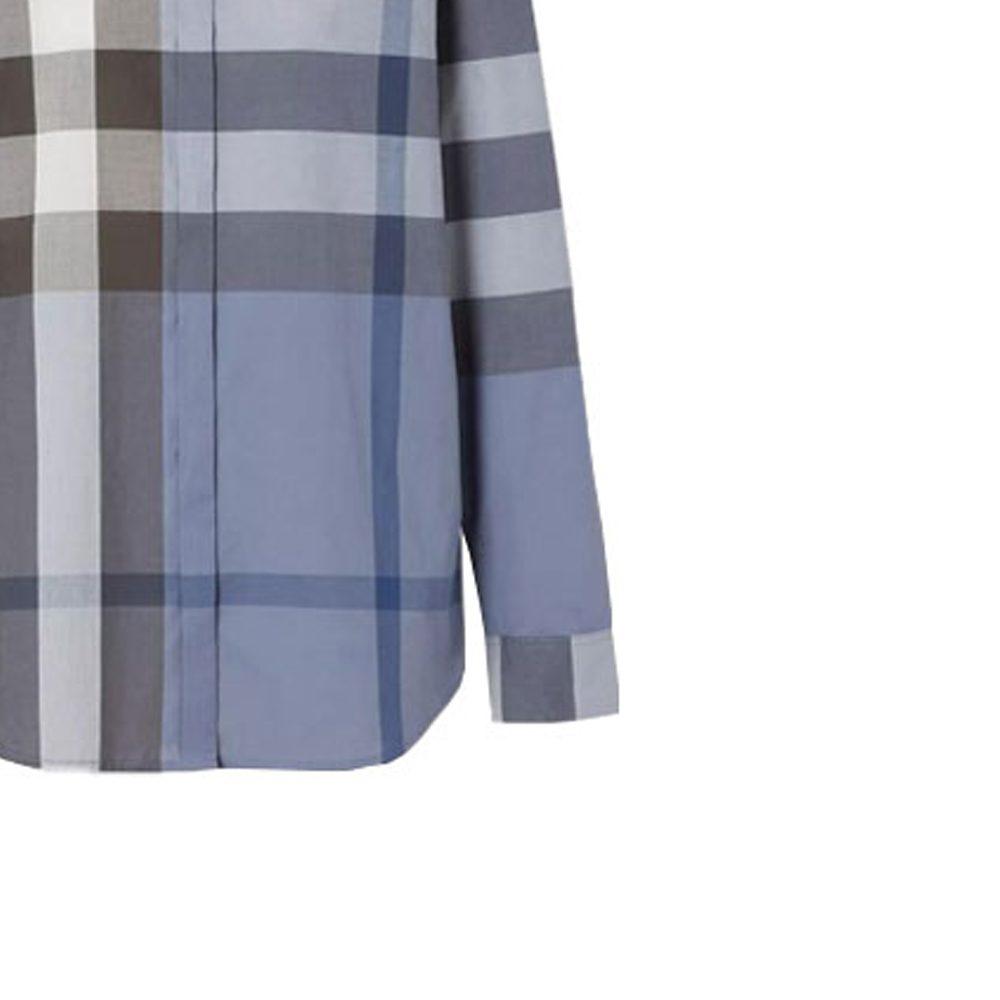 Burberry Shirt Women's Dark Sky Blue 80088151