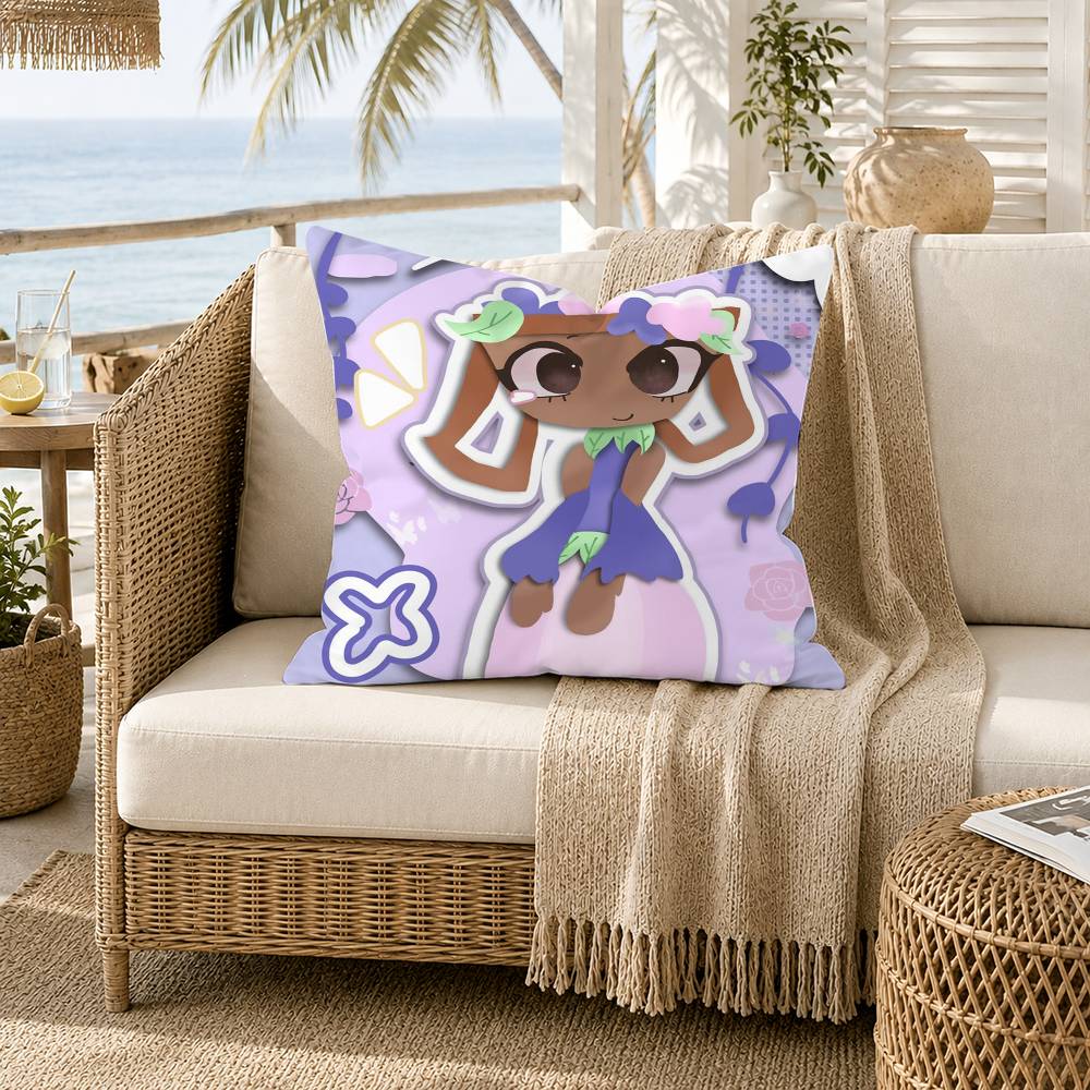 Bassie DDandys WWorld Pillow Case for Sofa Living Room Home Office Decor Protective Cover