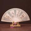 Fragrant Wood Fan Carved Double-sided Hollow Folding Fan Chinese Style Classical Women's Artistic Fan Gift Box Random Pattern