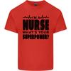 Im a Nurse Whats Your Superpower Nursing Unisexs Light Cotton TShirt