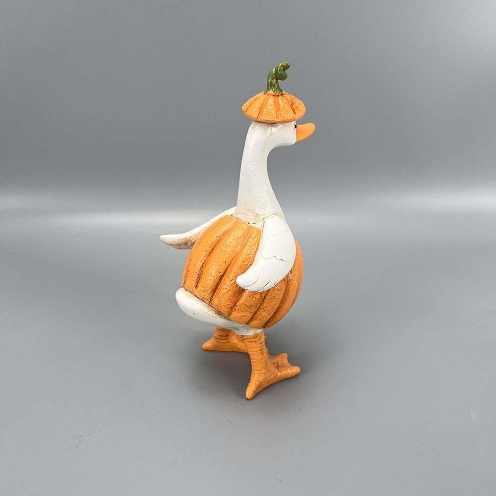 Wasserdichte Halloween-Entenfigur Kreative Geisterkürbis-Skulptur Kinderzimmer