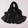 Ethnic Line Rhinestone Long Gauze Malay Headscarf Shiny Scarf