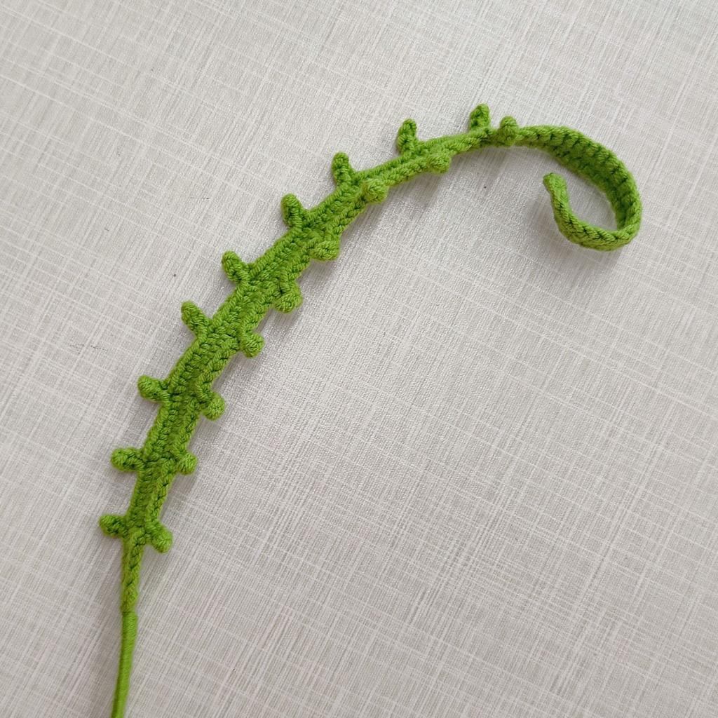 Foglie creative all'uncinetto Lavorazione a maglia Foglia Fiore all'uncinetto Mazzo Decorazione Pianta tessuta a mano Decorazione per la casa