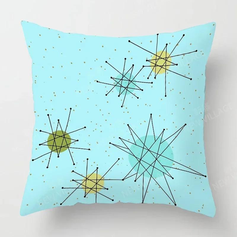 Nordic Fall Home Decor Autumn Throw Pillow Case Sofa Cushion Cover Modern X X Geometry