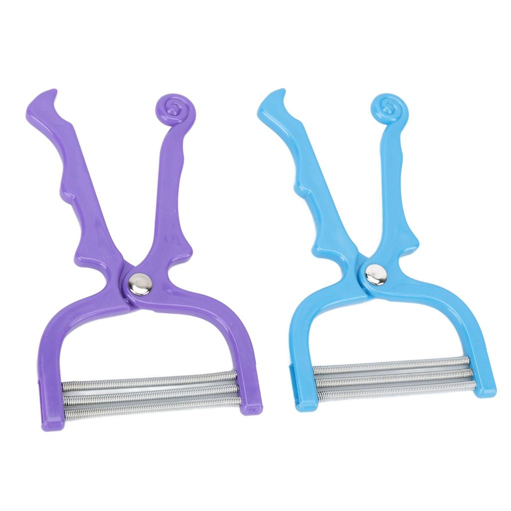 2pcs Facial Hair Remover Effective Face Epilator Spring Device Beauty Tool Portable Face Lips Hair Removal