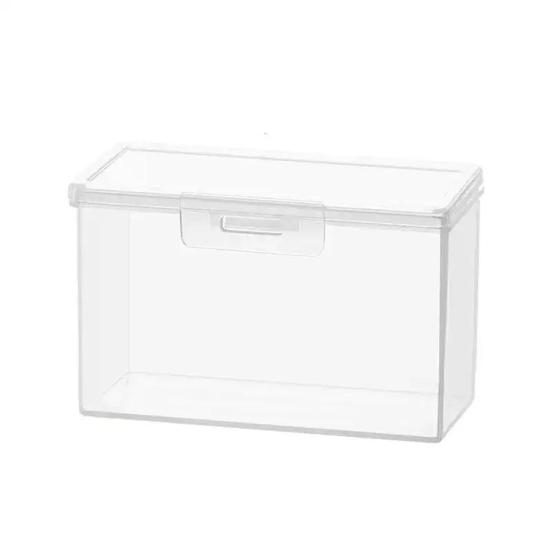 Plastic Clear Storage Box Storage Box Multipurpose For Game Card Rectangular Business Card Credit Card Holder Case Organizer