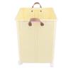 Foldable Laundry Basket with 4 Wheels Space Saving Portable Storage Hamper for Clothing Toys Home Sundries