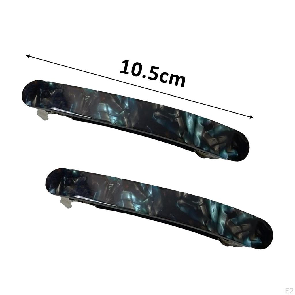 2 sztuki spinek do włosów dla kobiet klasyczne akcesoria acetatowe klamry