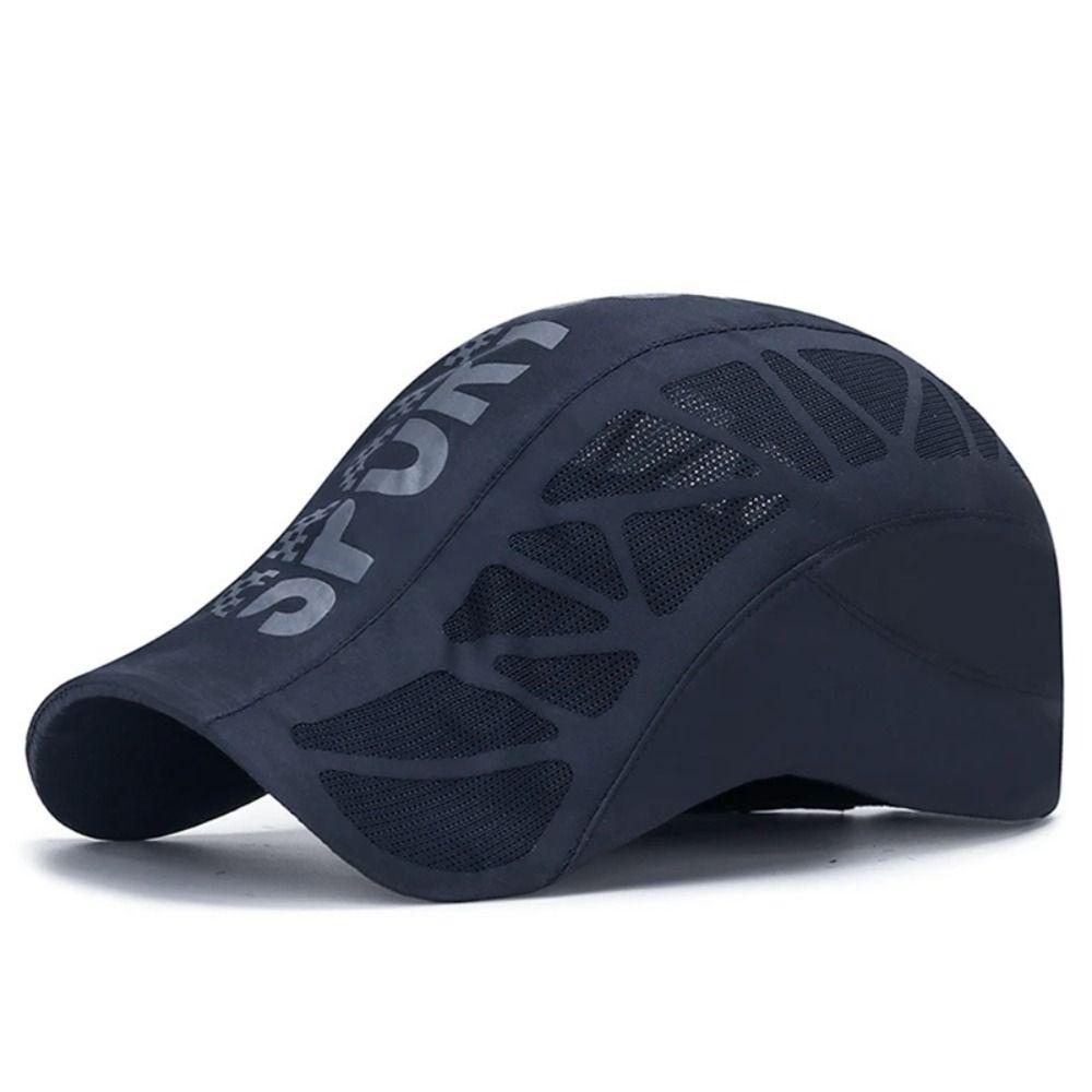 Breathable Ivy Summer Baseball Caps Letter Print Net Mesh Sunhat New Men Quick Dry Hat