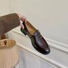Cowhide~ Retro Leather One-pedal Lazy Women's New Handmade Small Leather Shoes Single Shoes