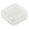 For Storage Plastic Box Storage Box Transparent Square Mini Plastic Organizer Box Packaging Display Compact Size
