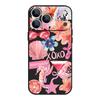 Pink Cartoon Floral Pattern Case For iPhone 17 Pro Max Magnetic For Magsafe Silicone Cover For iPhone 16 Pro Max Funda iPhone 15 14 13 12 11 16E Air