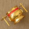 1pc Metal Incense Burner Ornament Temple Incense Burner Candlestick Buddha Hall Desktop Incense Burner Pray for Auspiciousness