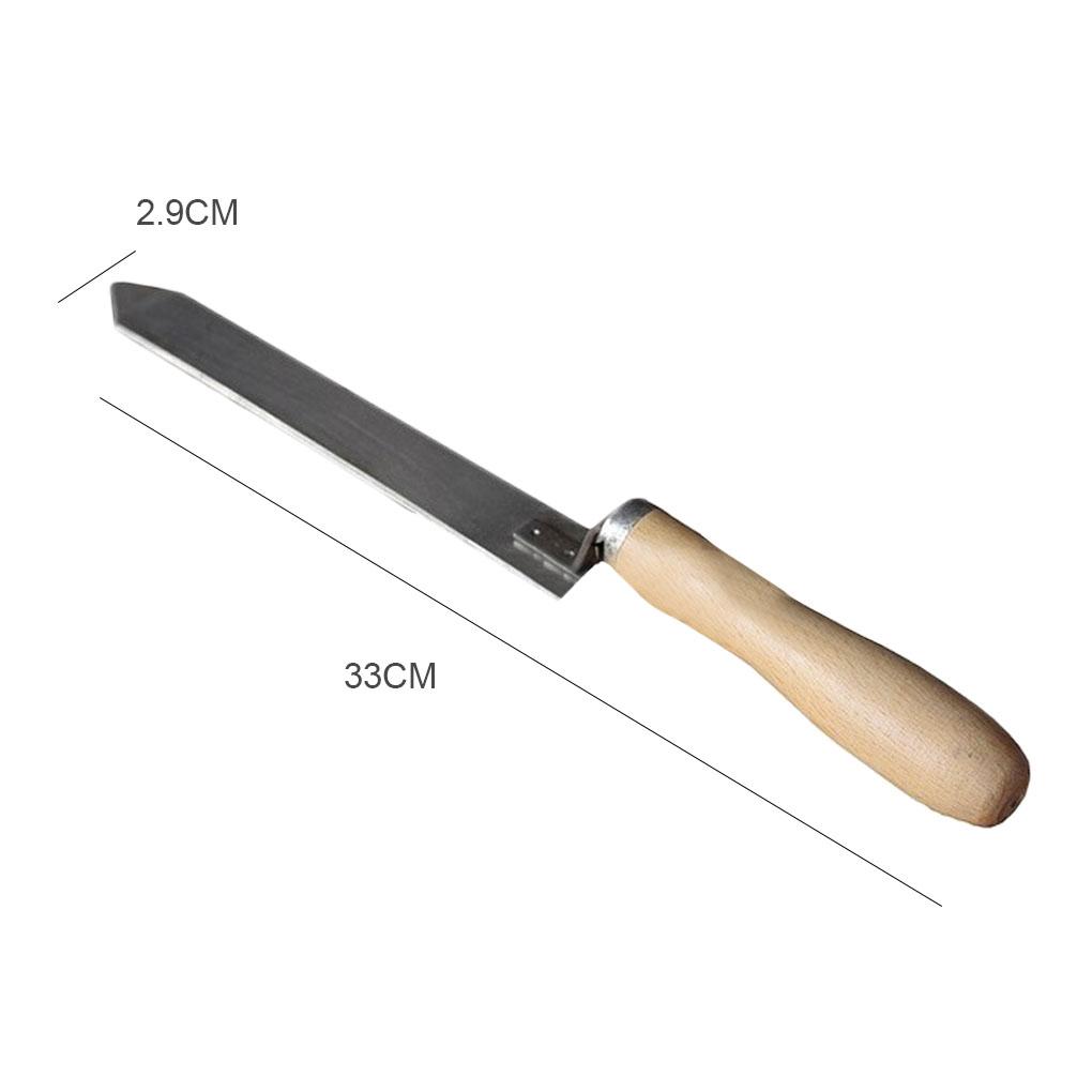 Z-Shape Honey Scraper Stainless Honey Uncapping Tool Beekeeper Long Beehive Cleaning Scraper