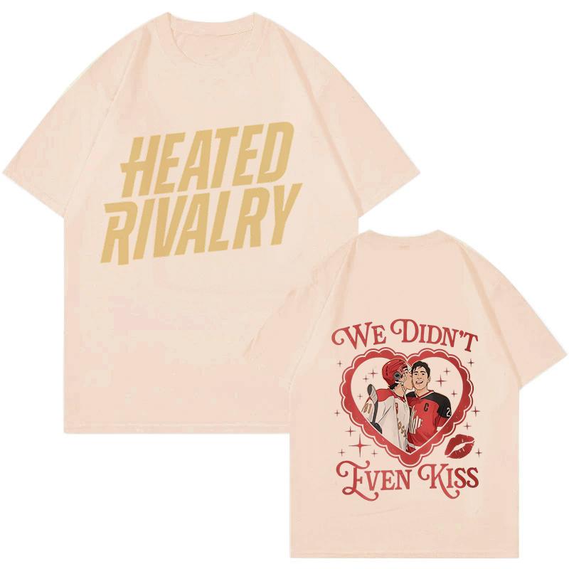 

TV Heated Rivalry Print Tshirt Unisex and Women New Summer Cotton Clothing Casual Fashion Short Sleeved Tee Streetwear Unisex 4XL