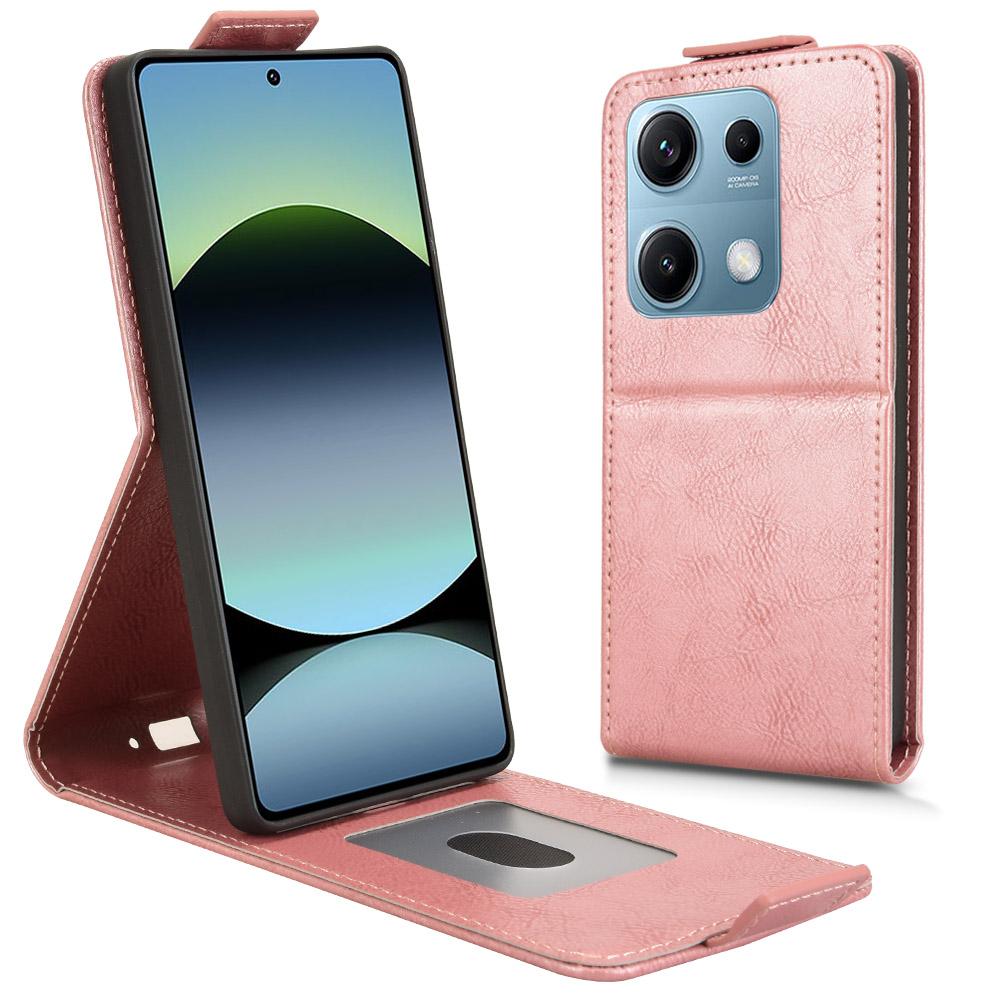 

Для Xiaomi Redmi Note 14S 4G Чохол-підставка Магнітна застібка Вертикальний фліп Шкіряний чохол для телефону з тримачем для карт C