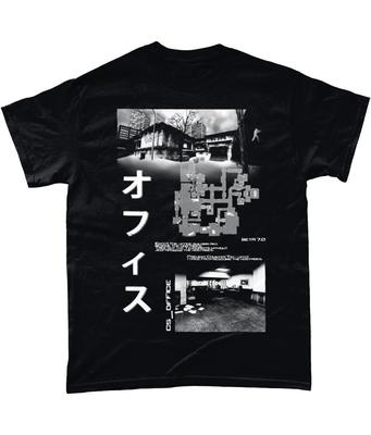 CSGO Map Japanese Desgin Graphic Tee Unisex Short Sleeve Shirt S-5XL Unisex T-Shirt