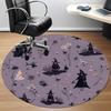 1pc Witchcraft Fantasy Office Round Area Rug, Indoor Mat Suitable For Office, Under Office Chairs Bedroom Living Room Home Decor, Room Deco