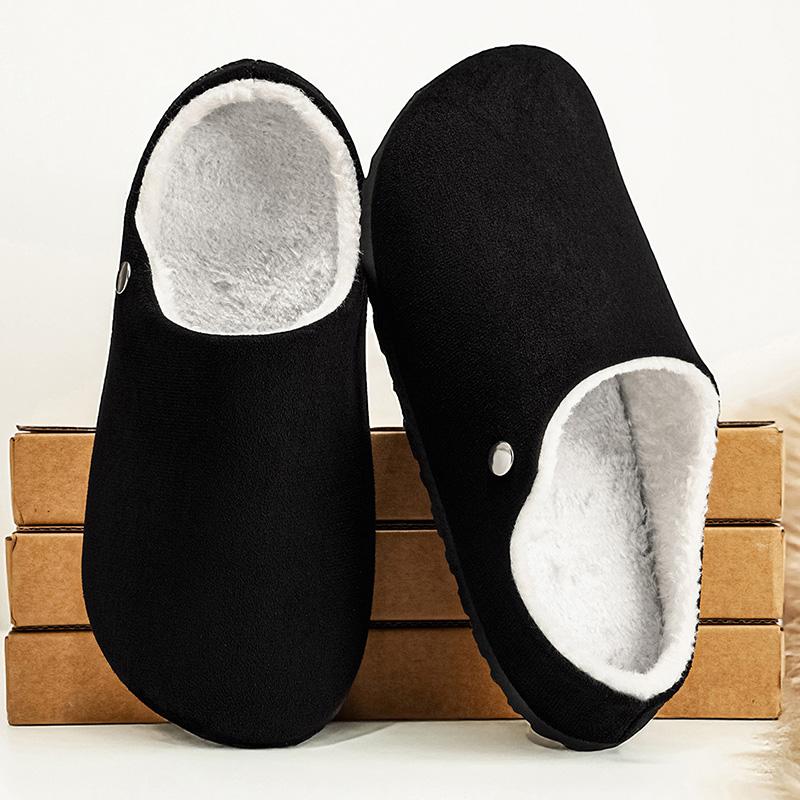 Heren Suède Leer Pantoffels Mules Dames Comfort Aardappel Schoenen Mode Voetbed Heren Klomp Schoenen met Voetboogsteun Kurk Winterschoenen