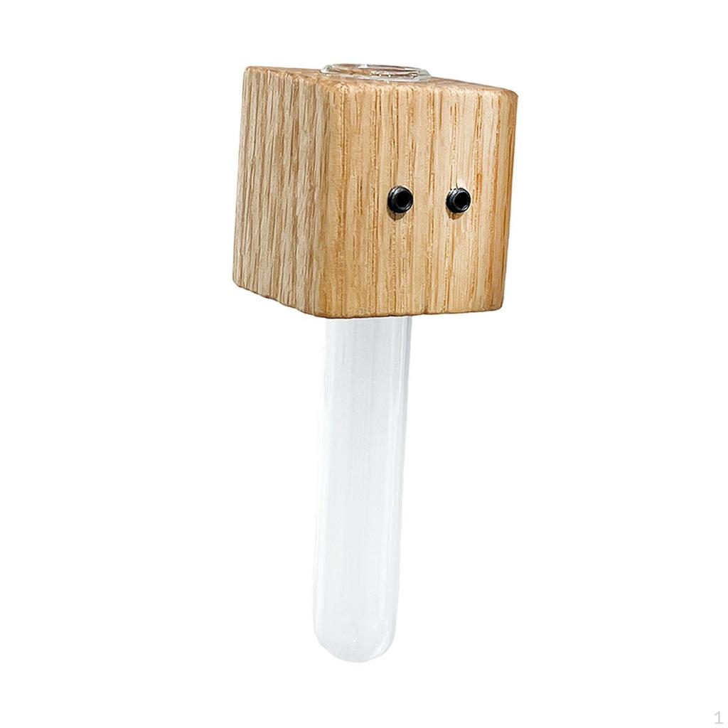 Mini Flower Vase Test Tube Decorative Fridge Decor Planter Multifunctional for Window Locker