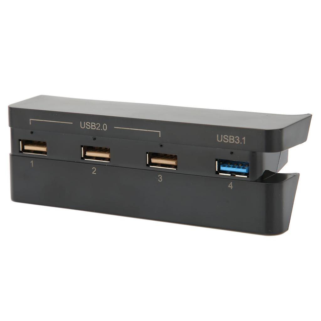 USB Hub High Speed 4 Port USB 3.1 2.0 USB Extension Charger for PS4 Slim Gaming Console