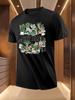 Graphic - Light Yellow Regular Fit Breathable Summer Tee with Bold "POT HEAD" Plant Lover Design T-shirt