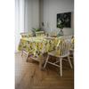 Waterpoof Lemon Printing Table Cloth Cover for Tea Table Dinning Decoration