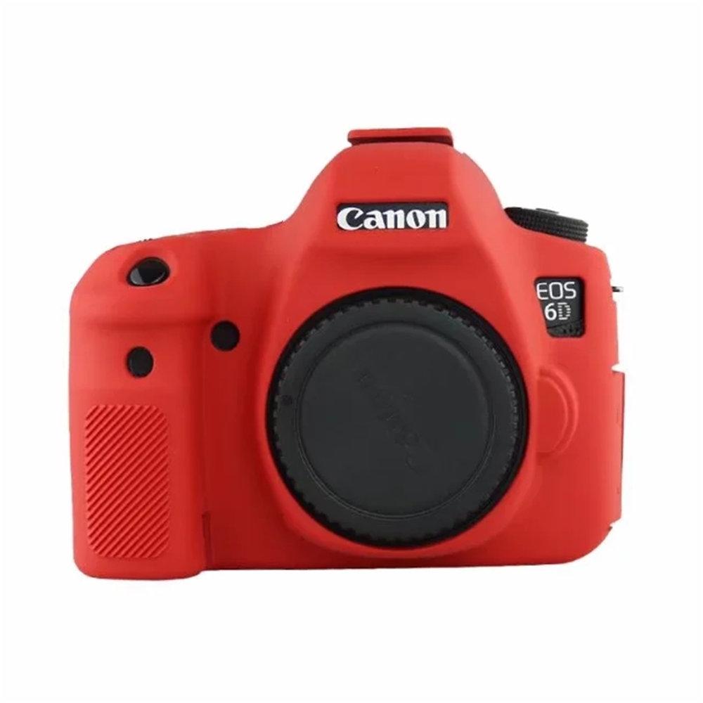 

Soft Silicone Armor Camera Body Case For Canon EOS 6D Protective Rubber Cover Skin
