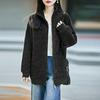 Women's Wool Cable Knit Cardigan: Retro Stand Collar Loose Sweater Coat, Available in Multiple Colors