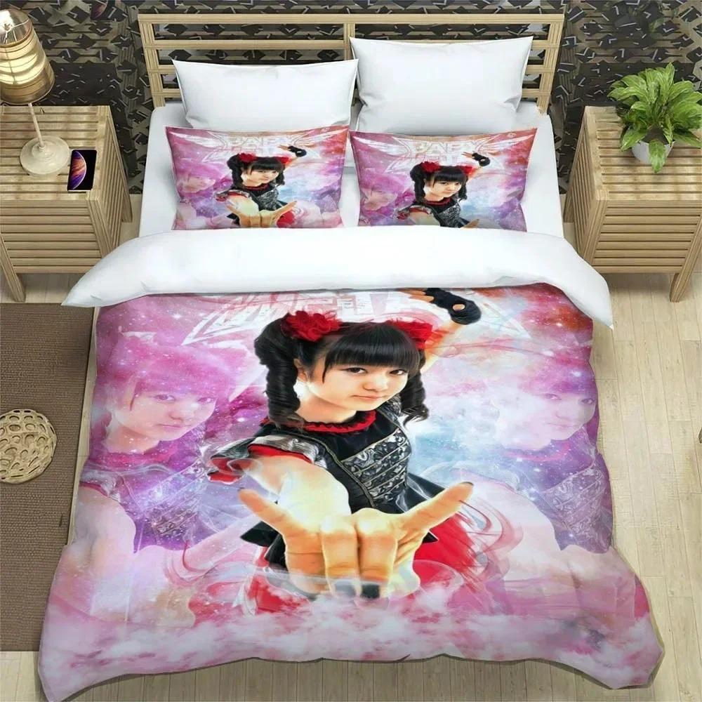 Comforter 3D Print Rock Music Babymetal Bedding Set Bedroom Soft Modern S Comefortable And