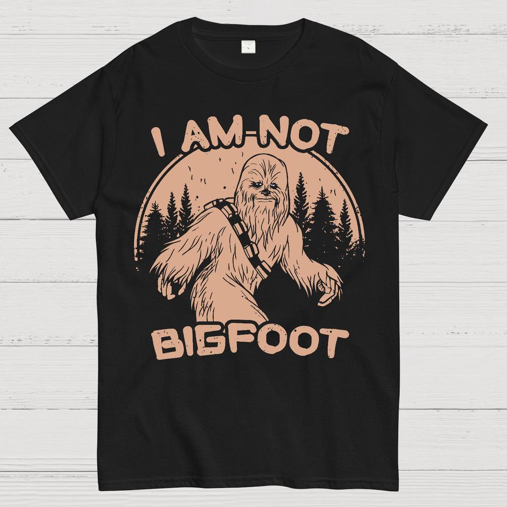 I Am Not Bigfoot Cotton Summer Casual Cool Loose T-Shirt