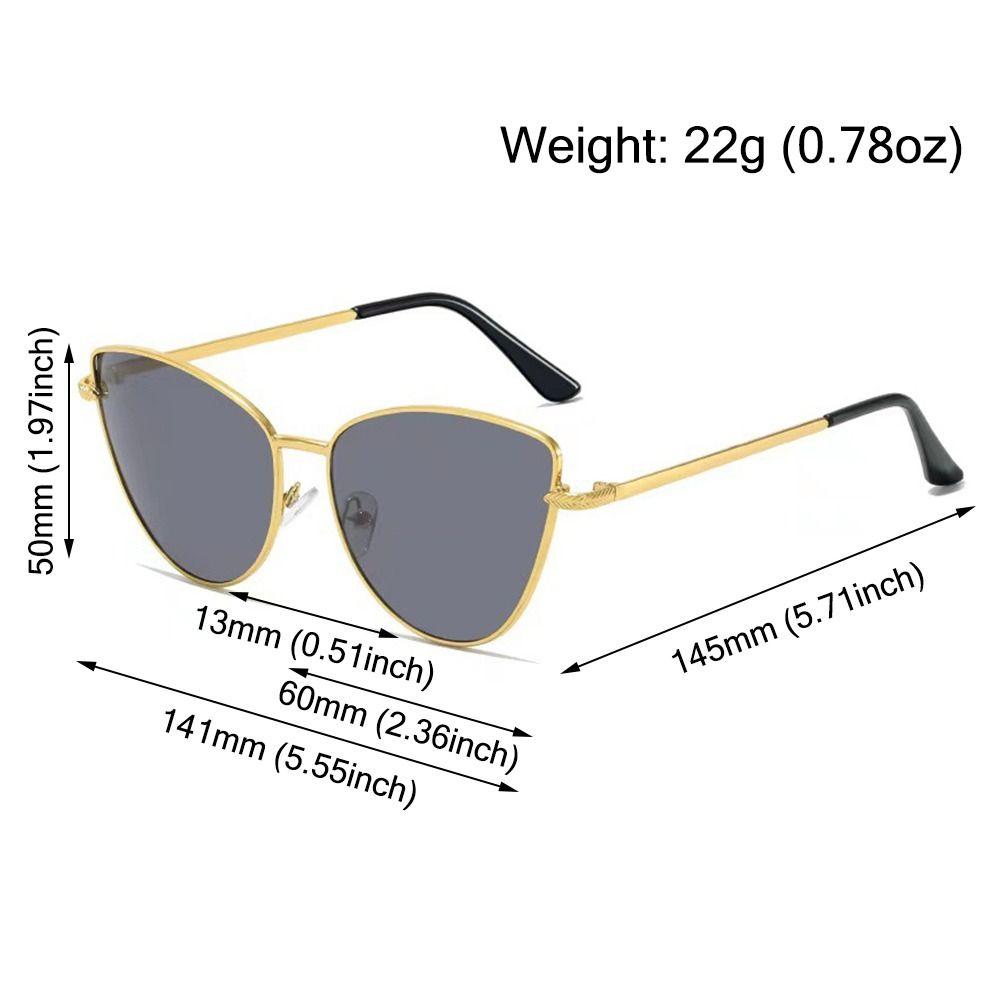 Square Frame Cat Eye Sunglasses Uv400 Protection Ocean Lenses Sun Glasses Beach Travel Streetwear Summer Shades For Women