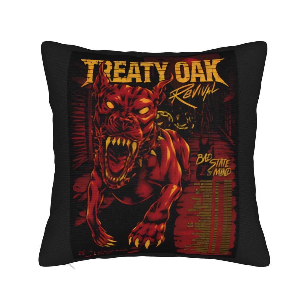 Country Music Band Treaty Oak Revival Pillow Cover Soft Cushion Cover Fashion Pillow Case For Sofa Car Home Decor