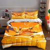 Orange Electric Character Bedding Duvet Cover Sets Duvet Covers Pillowcases Gifts (1 * Duvet Cover 2 * Pillowcases, Without Duvet Insert)