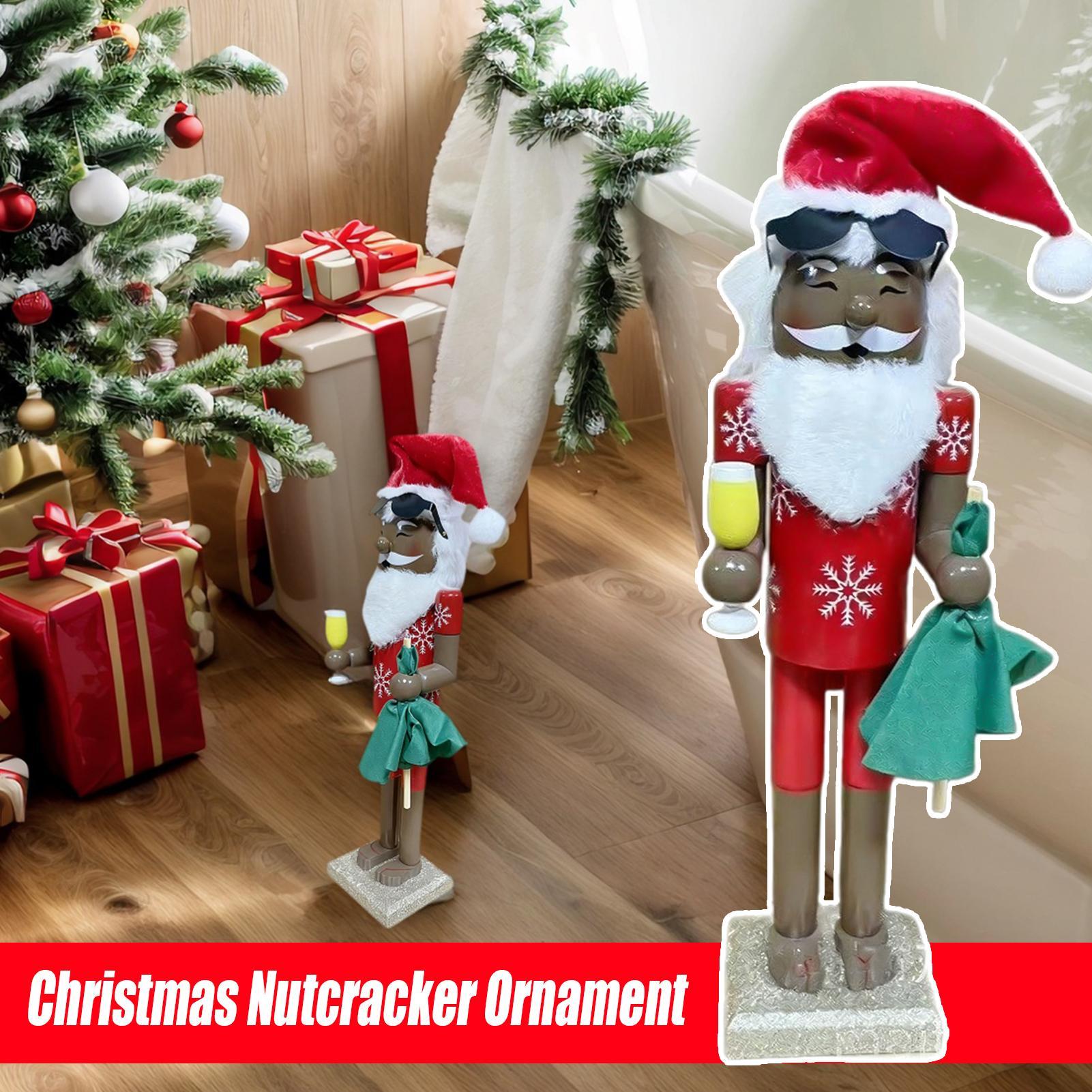 Nutcracker Decor Festive Christmas Decor For Shelves Festive Figurine Figure Decoration Collectibles For Holiday Shelf Party China Mainland