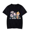 Funny Anime Hashibira Inosuke Kamado Tanjirou Agatsuma Zenitsu Cartoon Print T-shirt Summer Cool T Shirt Women Men Short Sleeve
