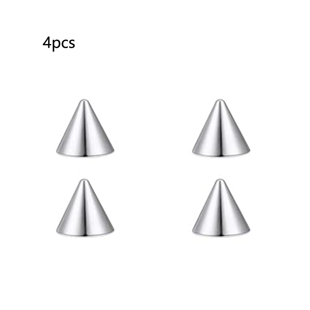 4Pcs/32pcs 16G Septum Nose Rings Stainless Steel Hoop Horseshoe Piercing Jewelry Tragus Cartilage Earrings for Women Men 6-12mm