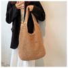 Beach Vacation Straw Bag New Shoulder Bag Summer Straw Tote Bag Large Capacity Portable Woven Bag