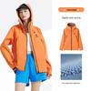 Camel Unisex Hooded Functional Jacket