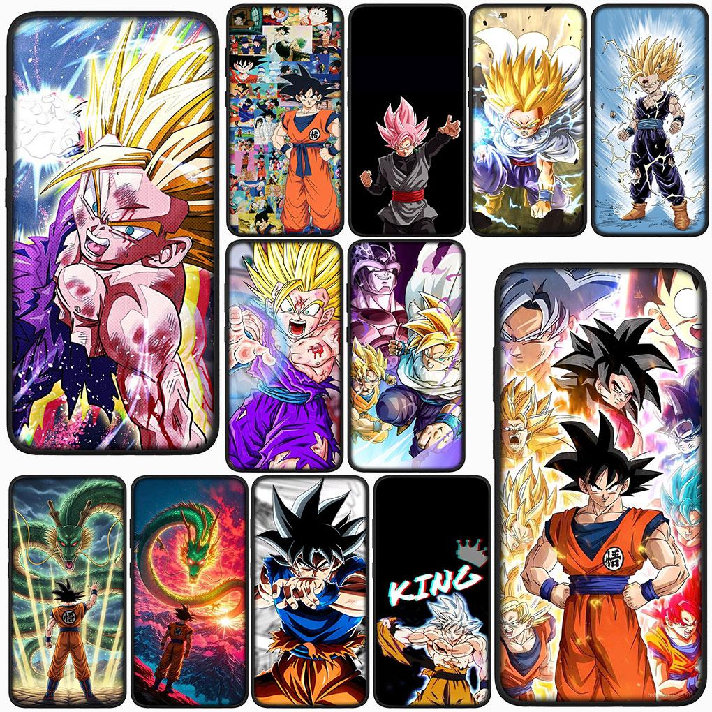 Cover for Samsung Galaxy S25 S24 S23 Fe Ultra Plus S7 Edge A05 A06 A16 A15 A35 Phone Case Super Dragons Gokus Balls Son Gohan