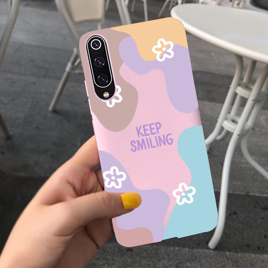 Lovely Printing Jelly Phone Case For Xiaomi Mi 9 SE Mi9 Soft Silicone TPU Back Cover For Xiaomi Mi 9 Lite Mi 9SE 9 SE Bumper