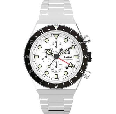 Timex Q Drei-Zeitzonen-Chronograph TW2V69900