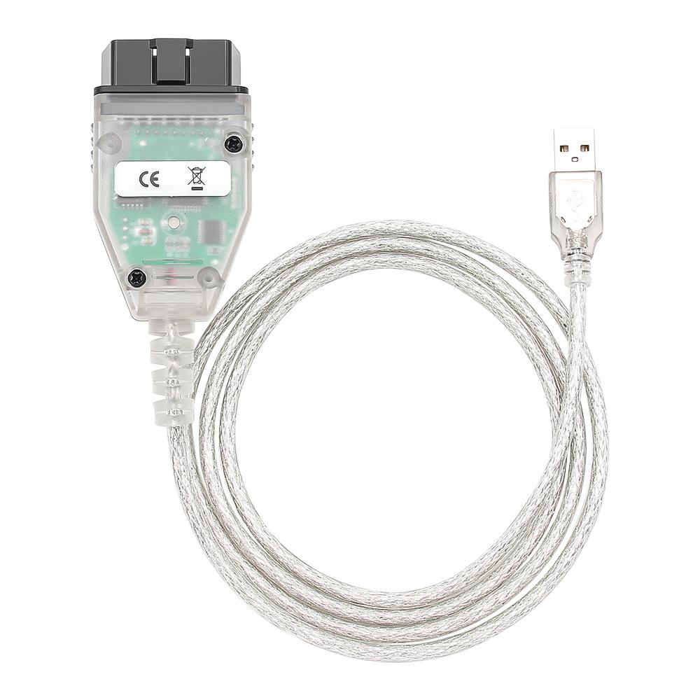 For K+DCAN FTDI 9241A With Switch K DCAN OBD 2 OBD2 Interface OBDII Car Diagnostic Auto Tools K-line K line For Inpa Cable