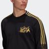 Adidas CNY Series Football Embroidered Crew Neck Sweatshirt Men Tops Black GK8599