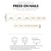 24Pcs French Style Butterfly Toe Nails with Rhinestones Embedded Wearable Artificial Nail Tips for Women