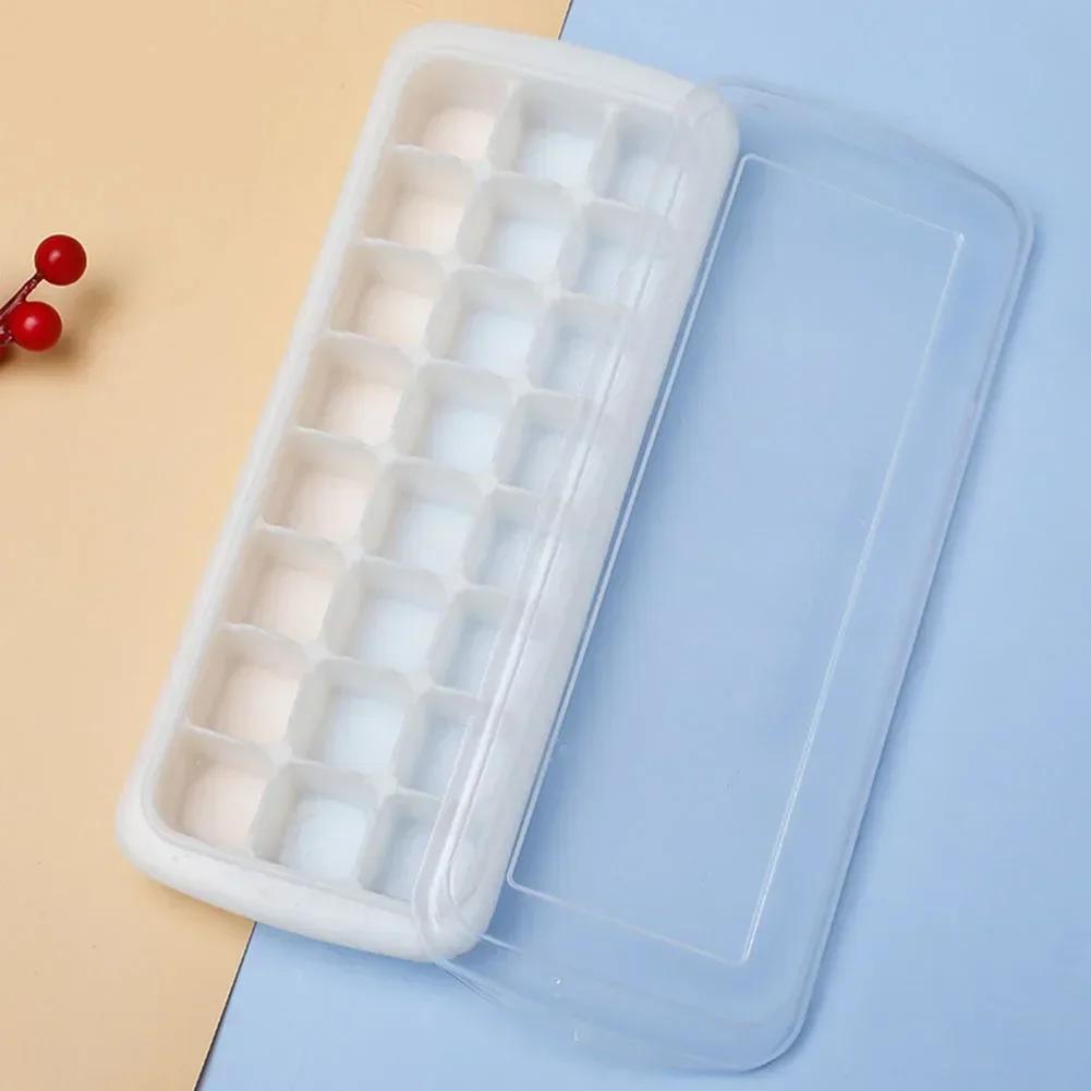 24/36 Grid Large Ice Cube Mold Easy Release Food Grade Silicone Ice Cube Square Tray DIY Ice Maker Ice Cube Tray