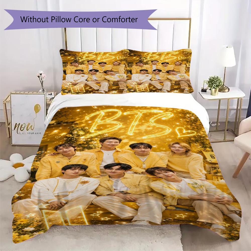 Pastel Pop Collage Bedding 1 Duvet Cover 2 Pillowcase Without Core Without Core Christmas Birthday Gift Duvet Cover And Pillowcase