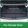 Car Trunk Mats for Honda Civic 11th Gen FE FL 2021-2025 Rear Trunk Boot Liner Cargo Pad Floor Tray Carpet Accessories Waterproof