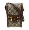 [Gebraucht] Horsebit 1955 Logo Canvas und Leder Handy Tasche - Gut #14F3FKY