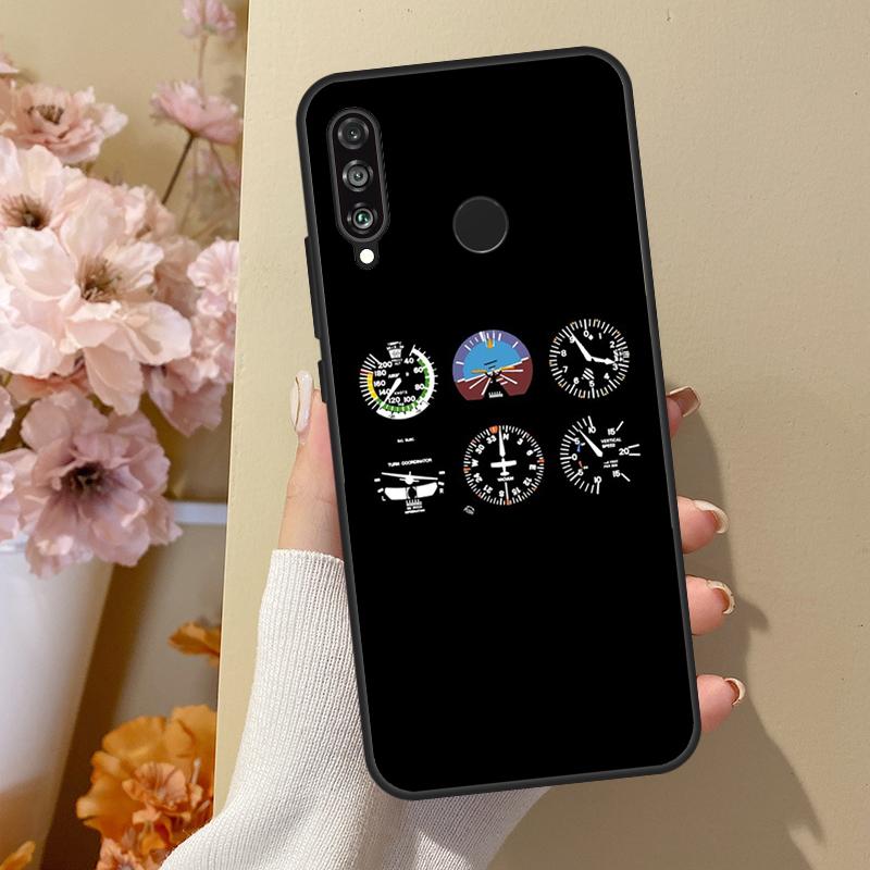 תעופה מטוס טייס תא טייס עבור Honor 50 8X 9X 10i כיסוי עבור Huawei P50 Pro P20 P40 P30 Lite P Smart 2021 Nova 5T